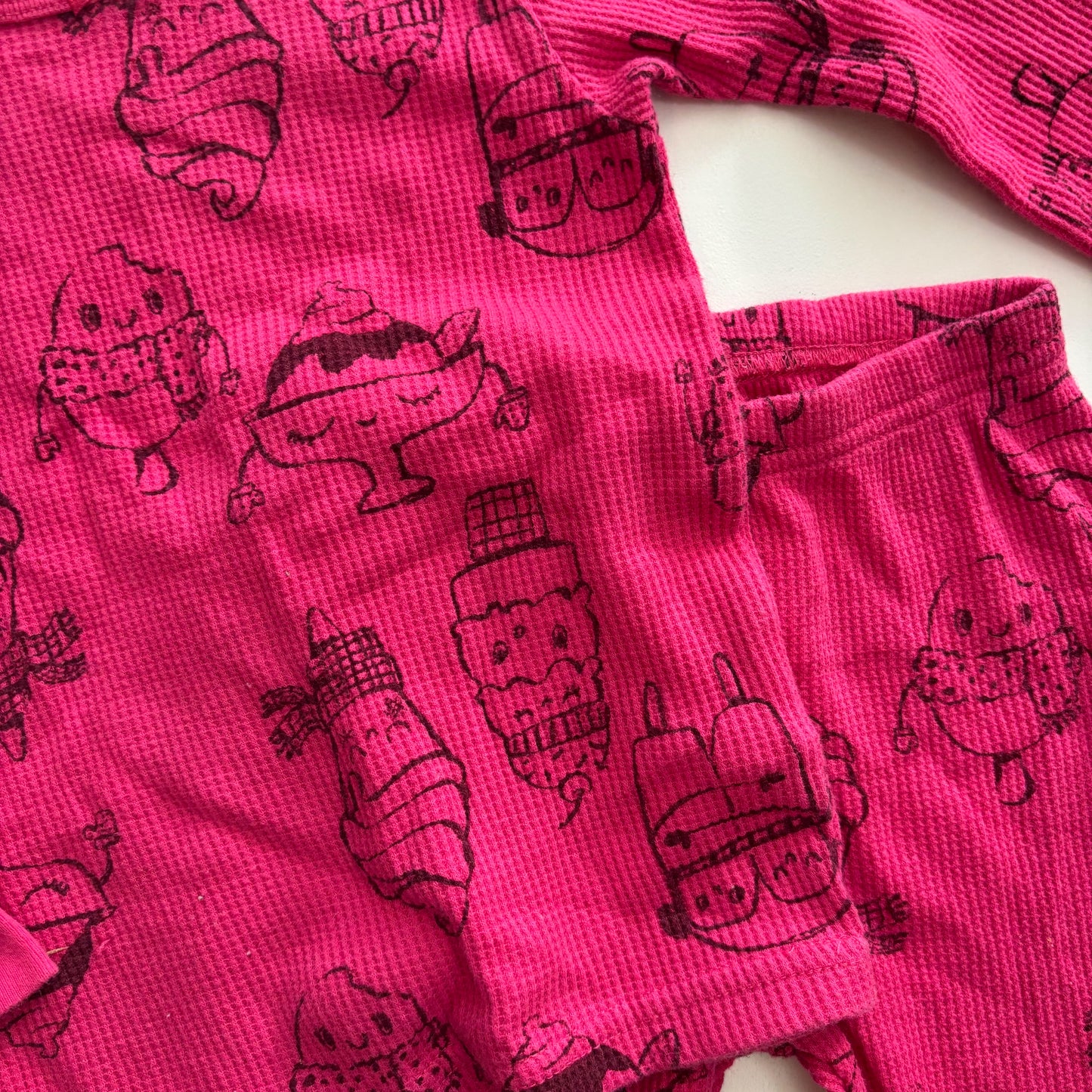 Pink Ice Cream Pajamas (2T)