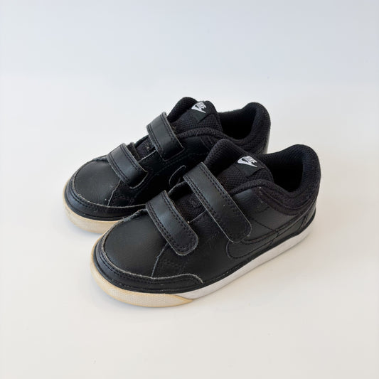 Black Velcro Sneakers (9C)