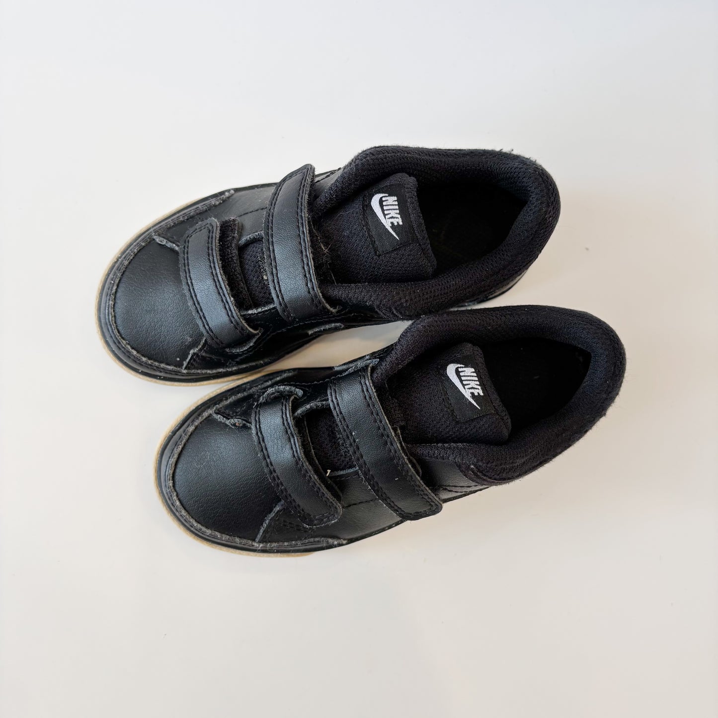 Black Velcro Sneakers (9C)