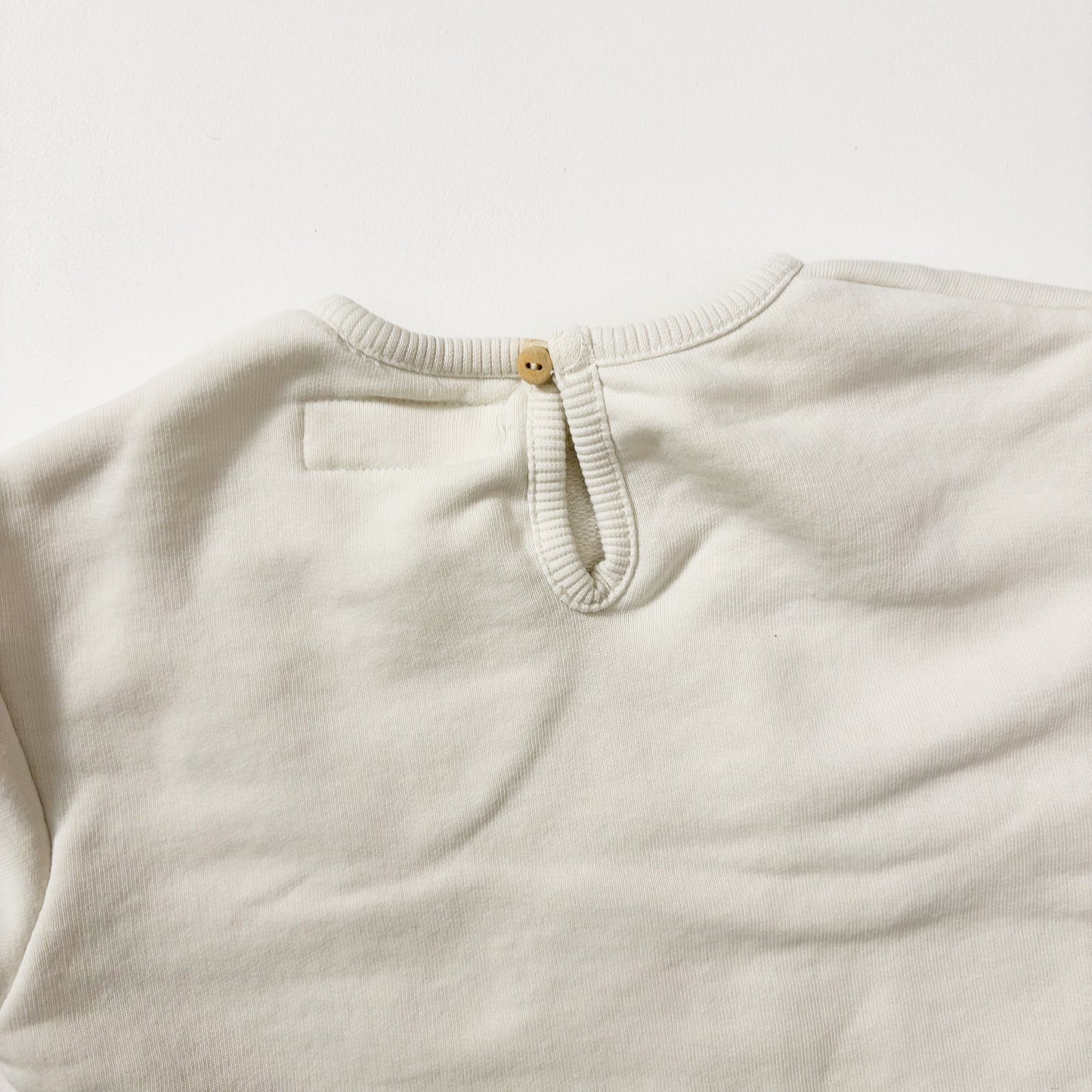 White Bunny Sweatshirt (9-12M)