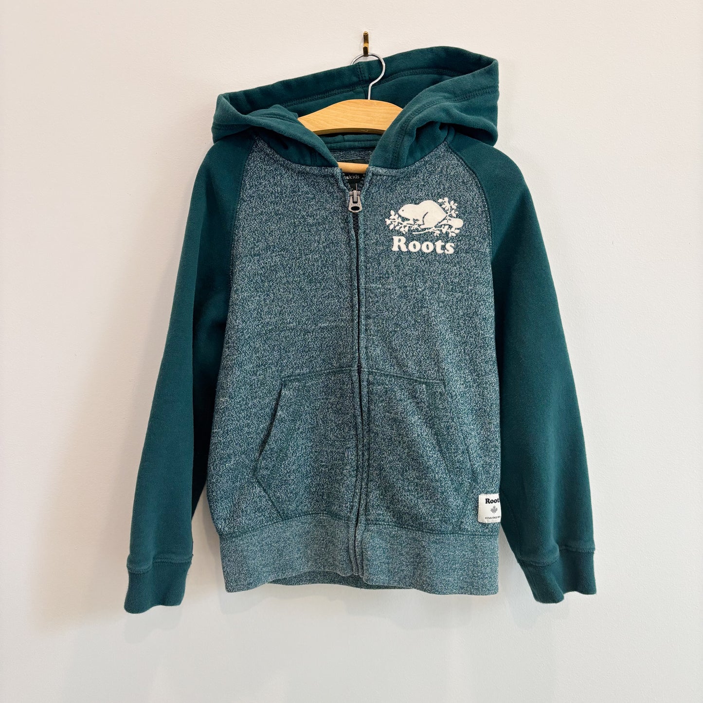 Teal Zip Hoodie (5-6Y)