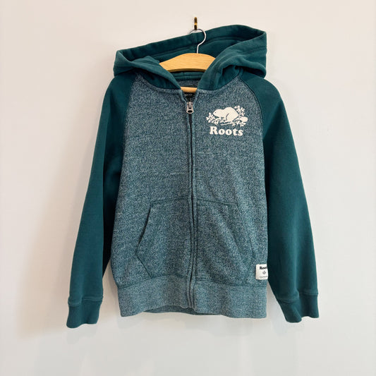Teal Zip Hoodie (5-6Y)