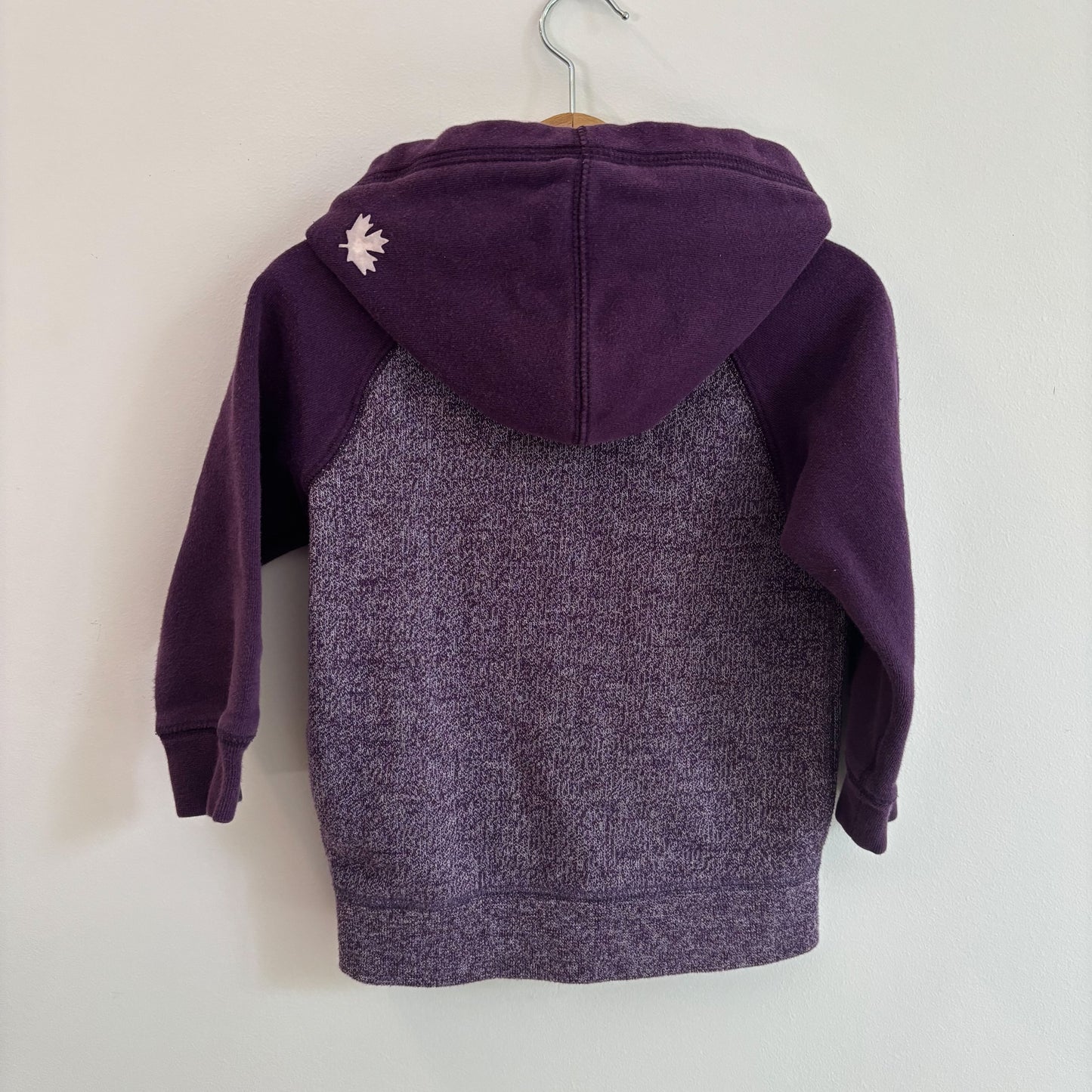 Purple Zip Hoodie (3T)