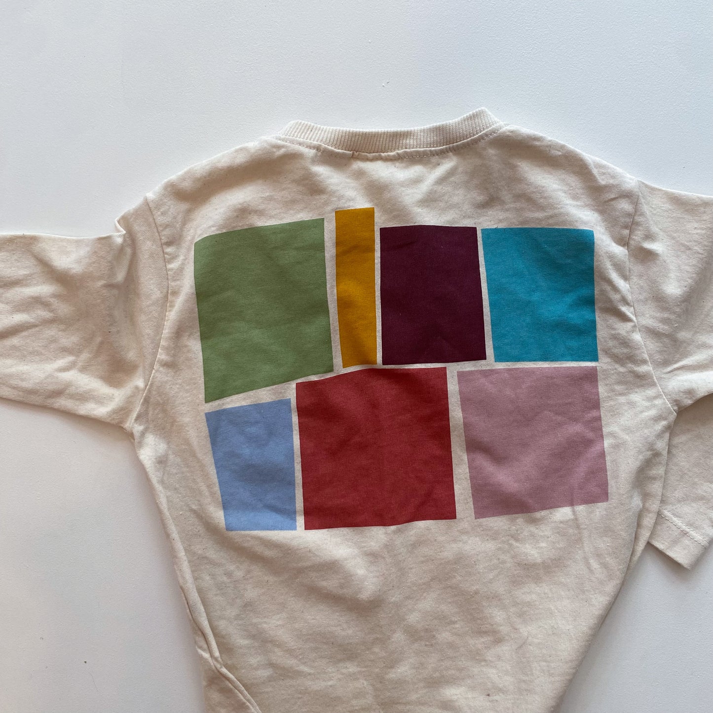 Cream Graphic Long Sleeve Shirt (2-3 Years)