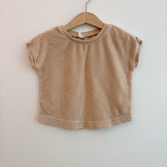 Caramel Terry Tee (12-18M)