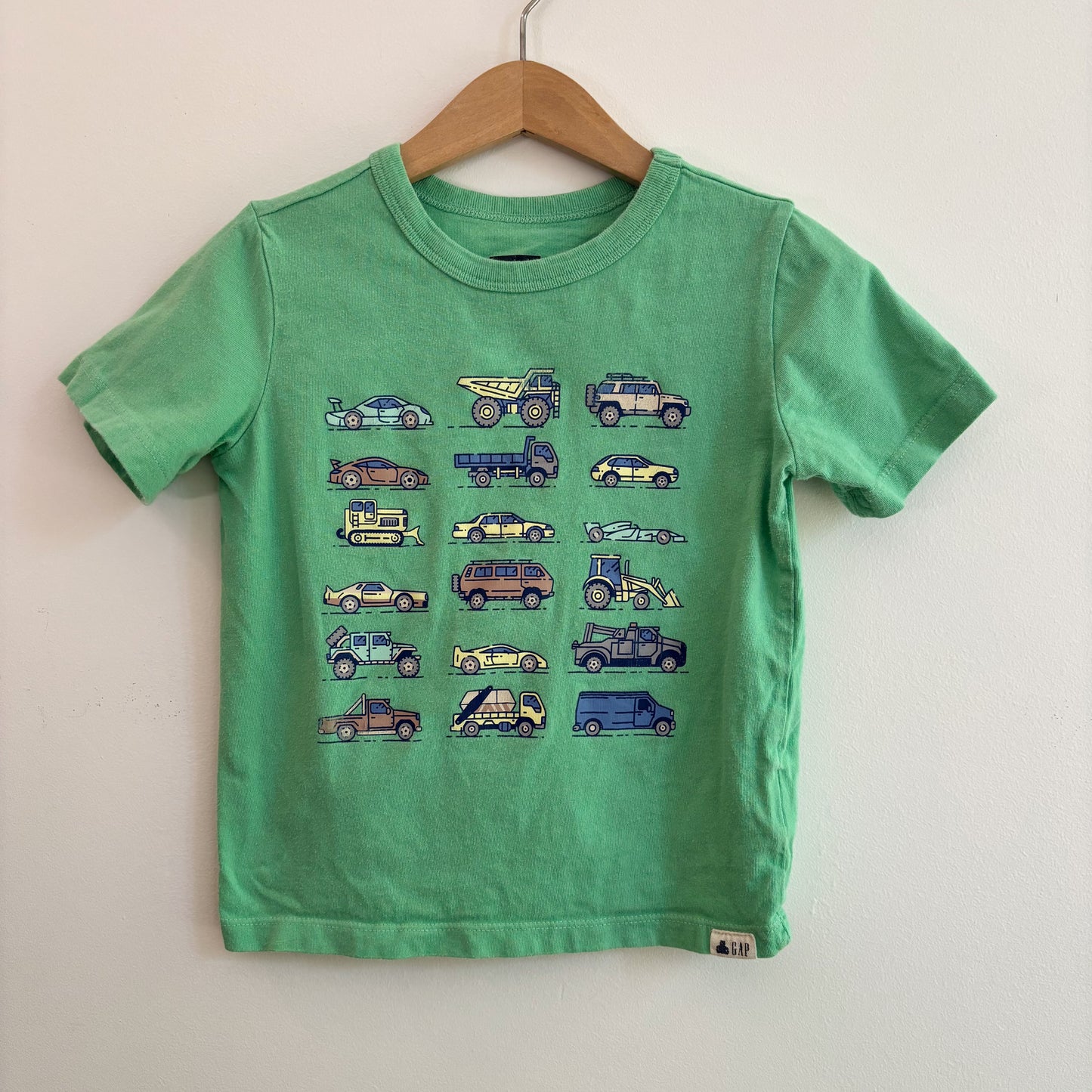 Green Vehicle Tee (4Y)