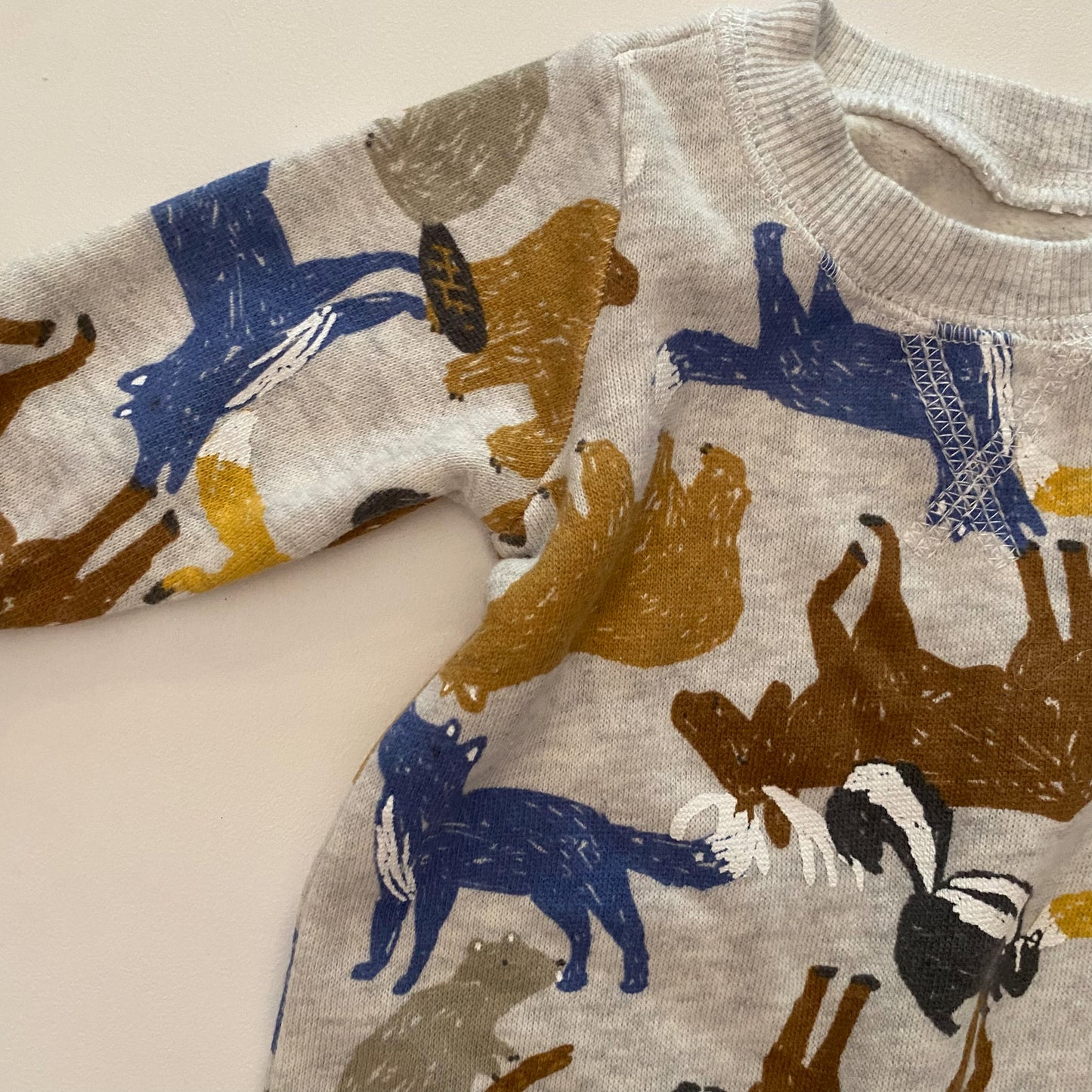 Sweatshirt Romper (3M)