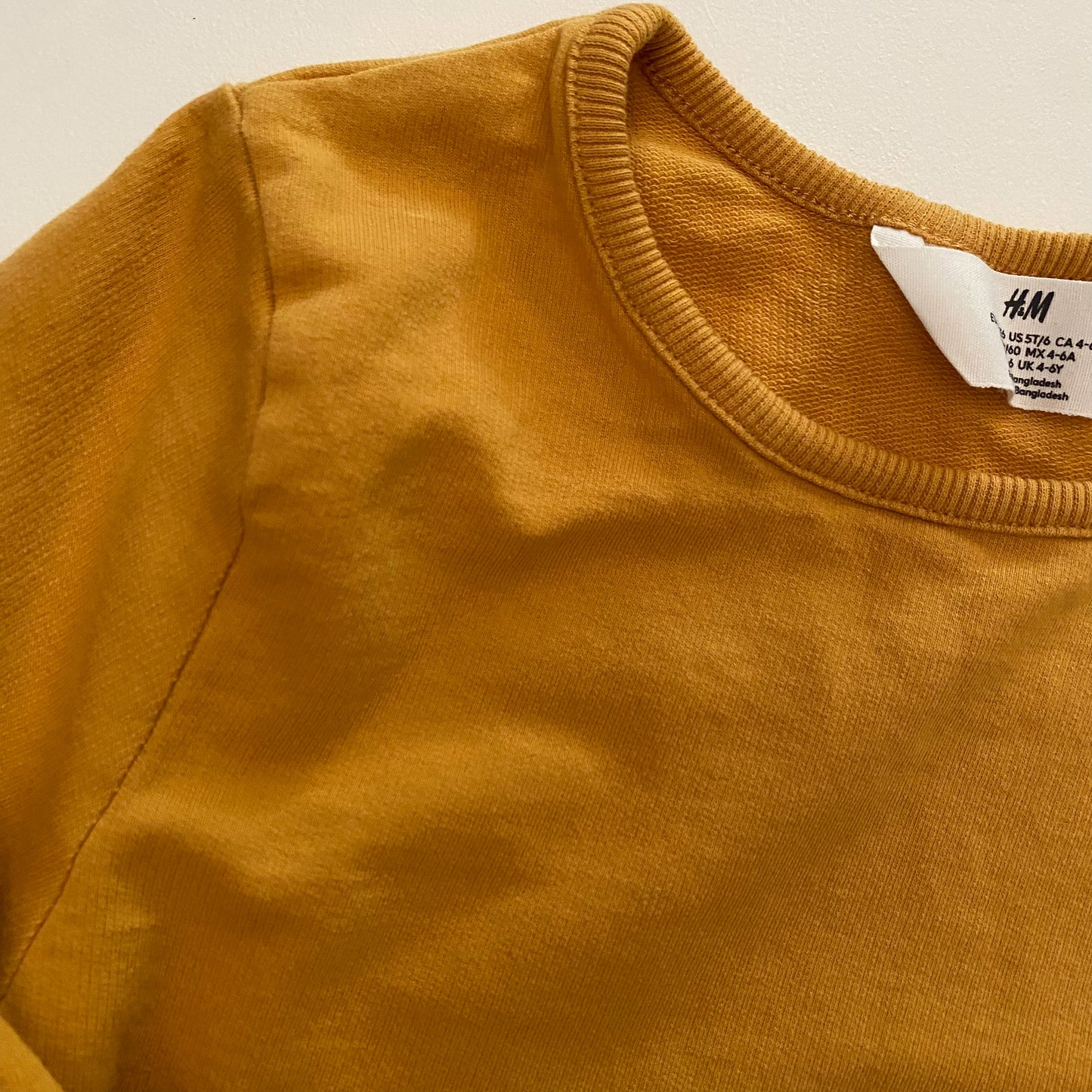 Yellow Long Sleeve Shirt (5T/6Y)