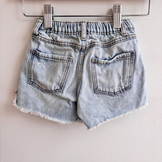 Distressed Denim Shorts (2-3Y)