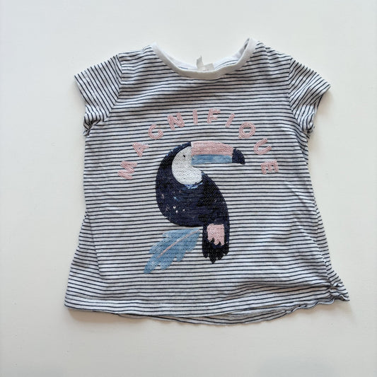 Sequin Toucan Tee (2T)