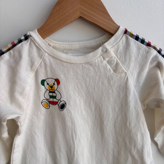 Bear Logo Romper (12-18M)