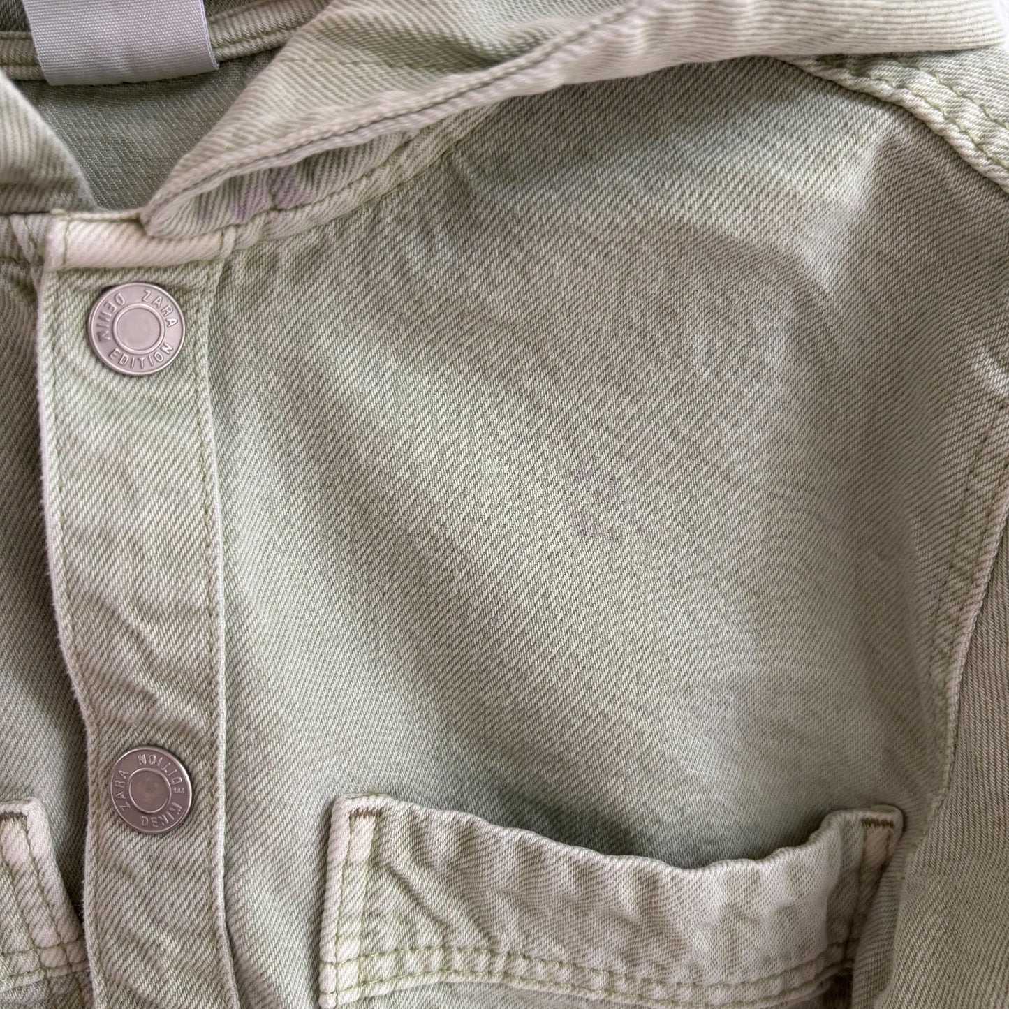 Pale Green Denim Jacket (4-5Y)