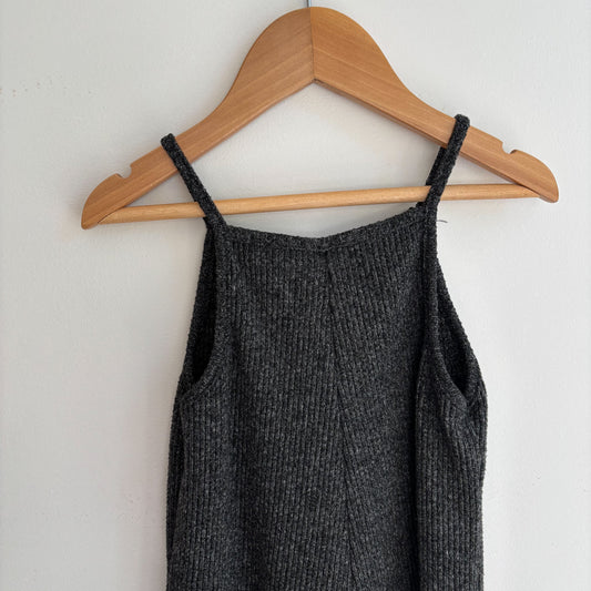 Grey Ribbed Romper (18-24M)