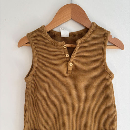 Soft Waffle Romper (3T)