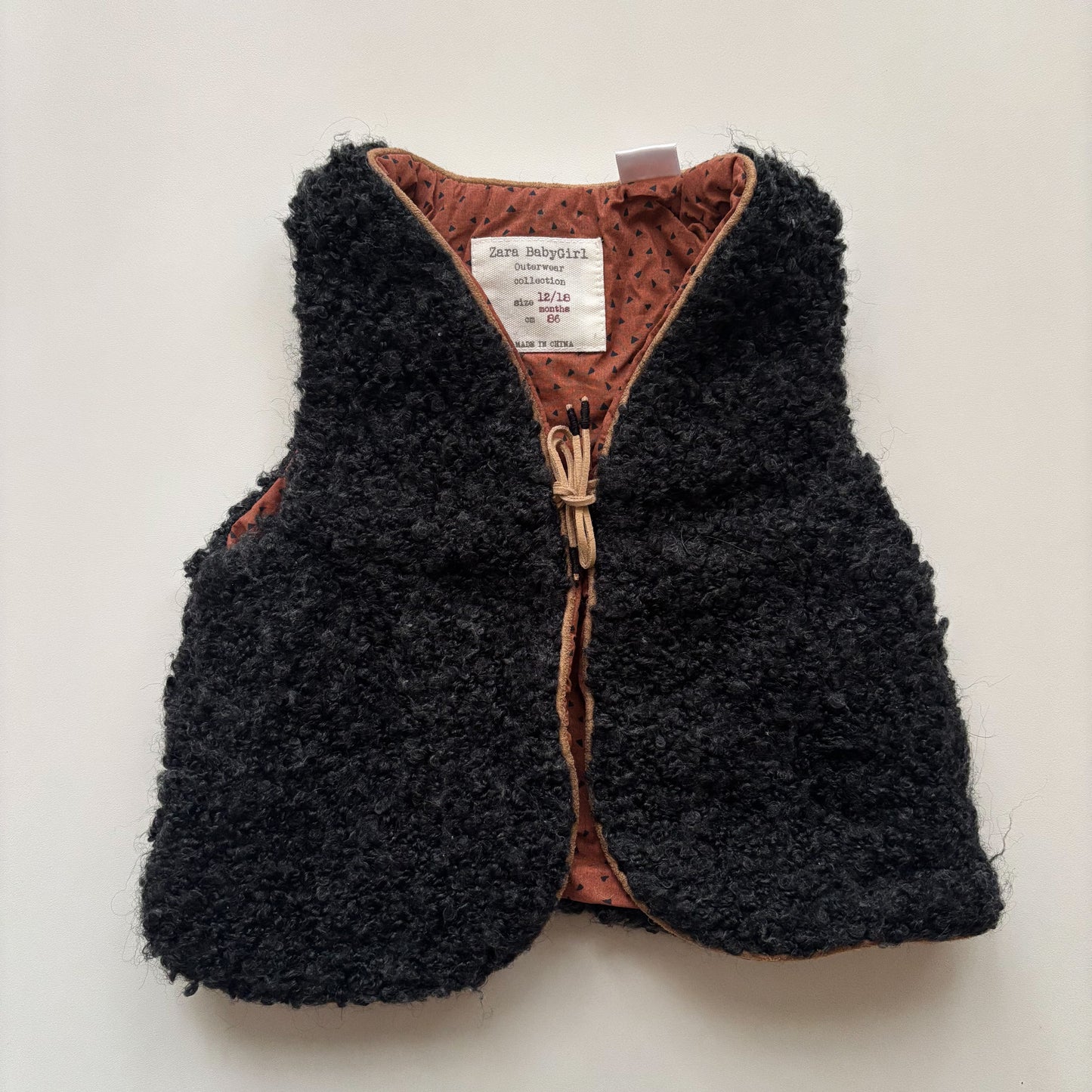 Faux Fur Vest (12-18M)