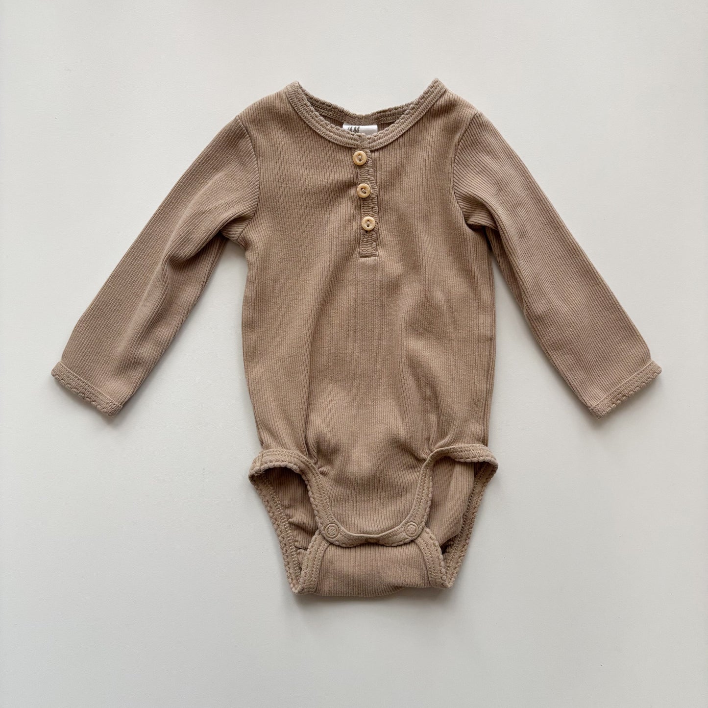 Ribbed Bodysuit (0-3M)
