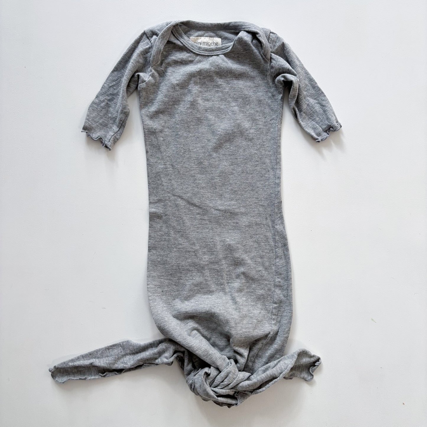 Grey Jersey Sleep Gown (0-5M)