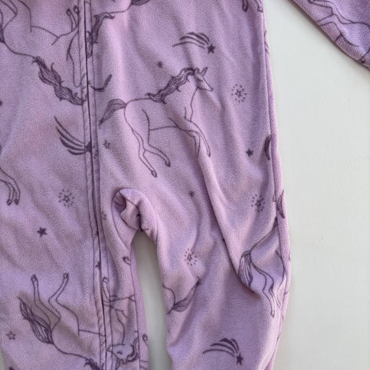 Unicorn Fleece Sleeper (3T)