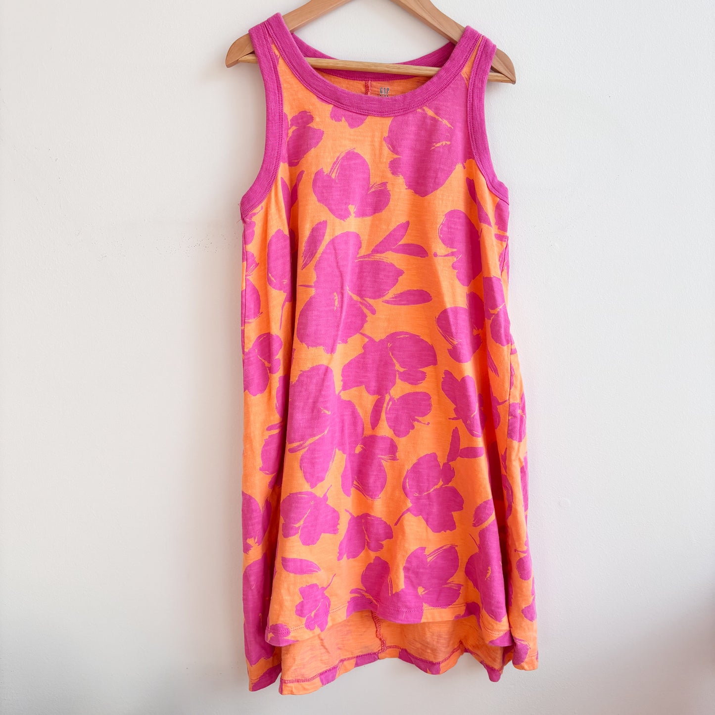 Cotton Floral Tank Dress (8Y)