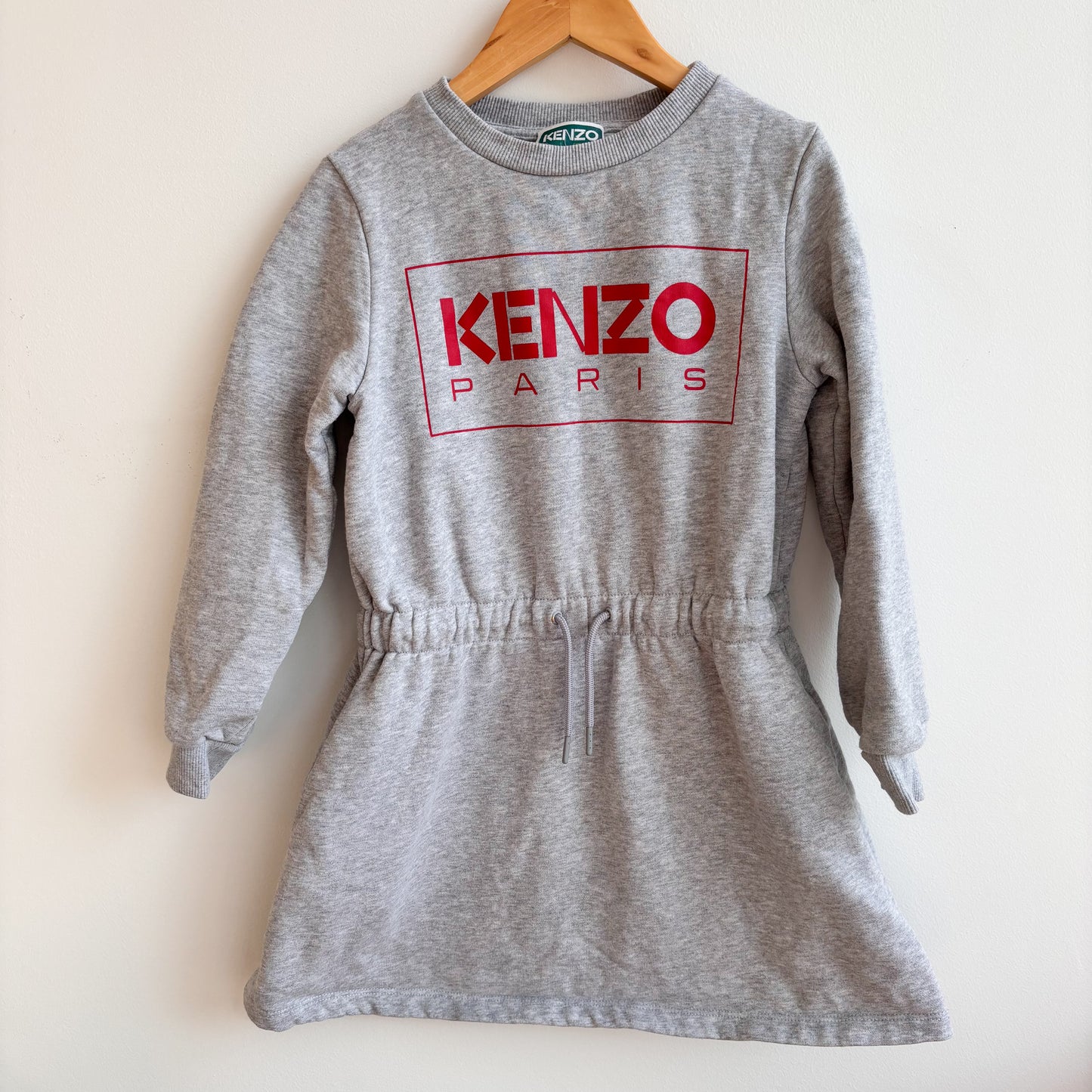 Grey Logo Sweatshirt Dress (8Y)