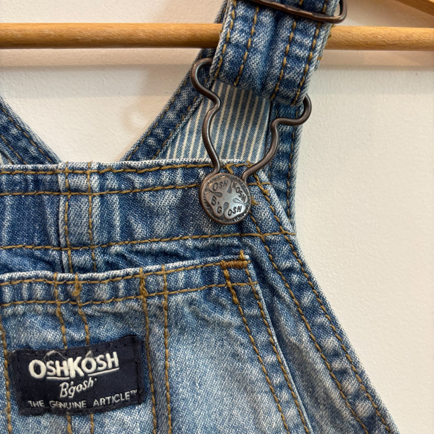 Denim Shortalls (6-9M)