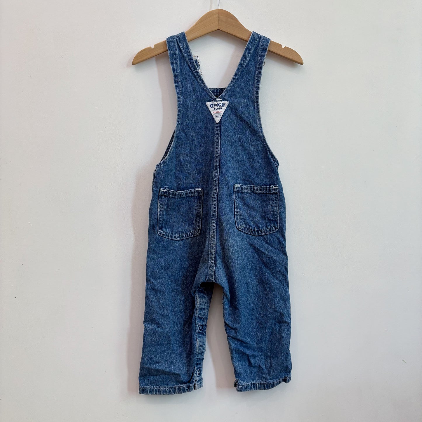 Vintage Denim Overalls (24M)