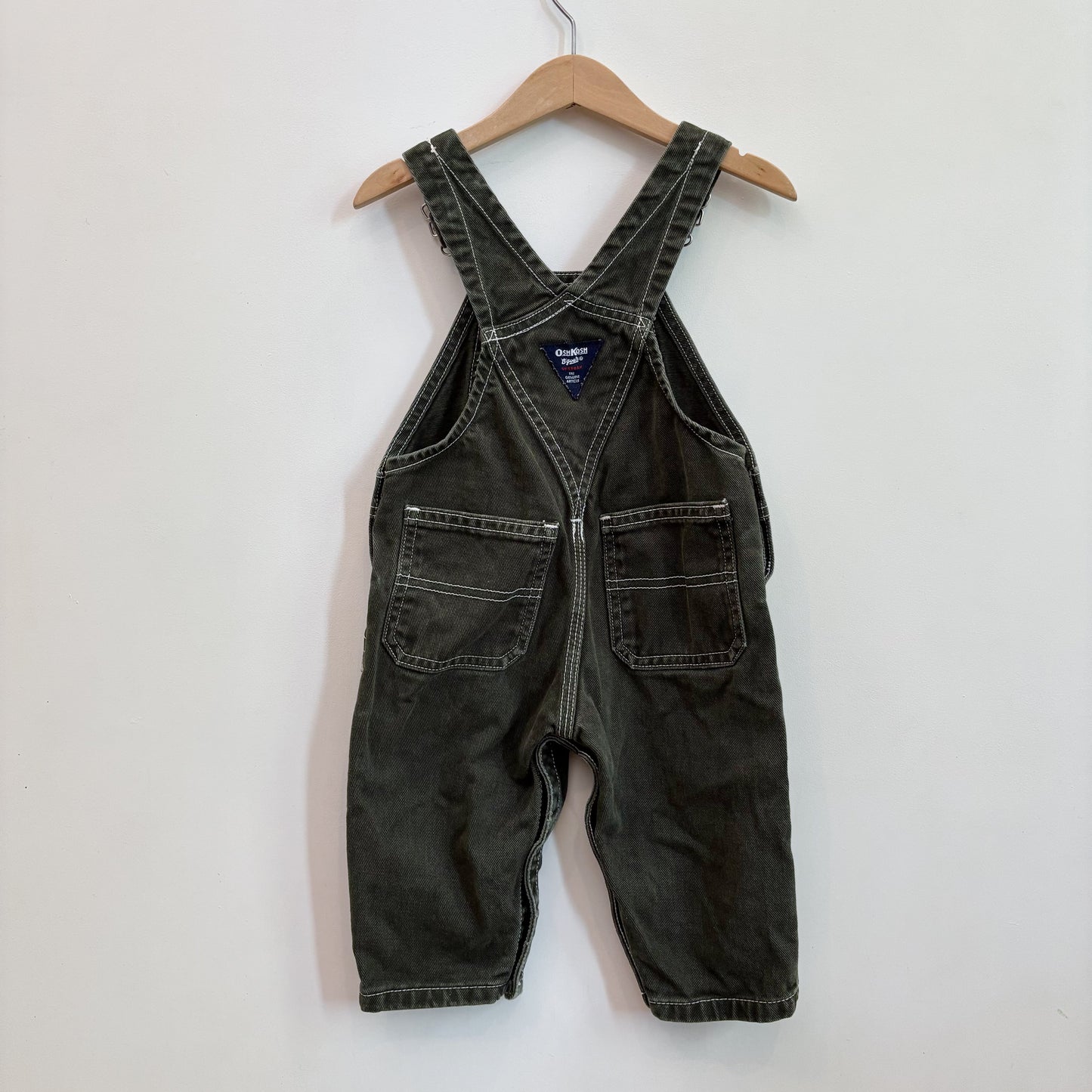 Green Vintage Overalls (18M)