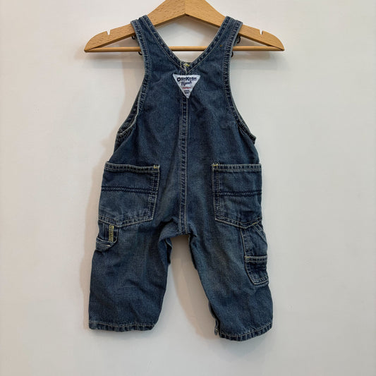 Denim Overalls (0-3 Months)