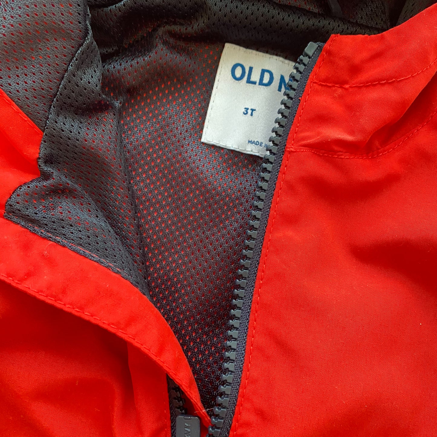 Red + Blue Windbreaker (3T)