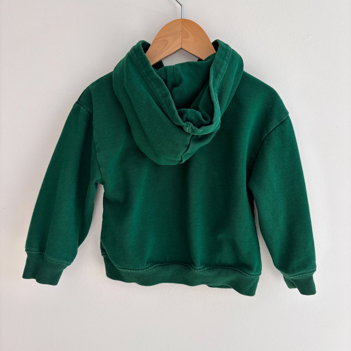 Green Logo Zip Hoodie (3Y)