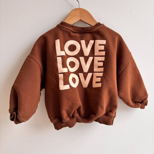 LOVE Sweatshirt (2Y)
