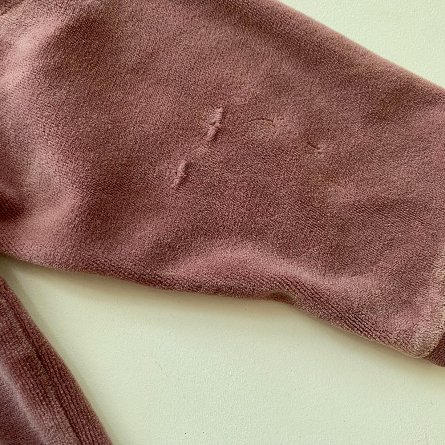 Purple Velour Hoodie (3T)