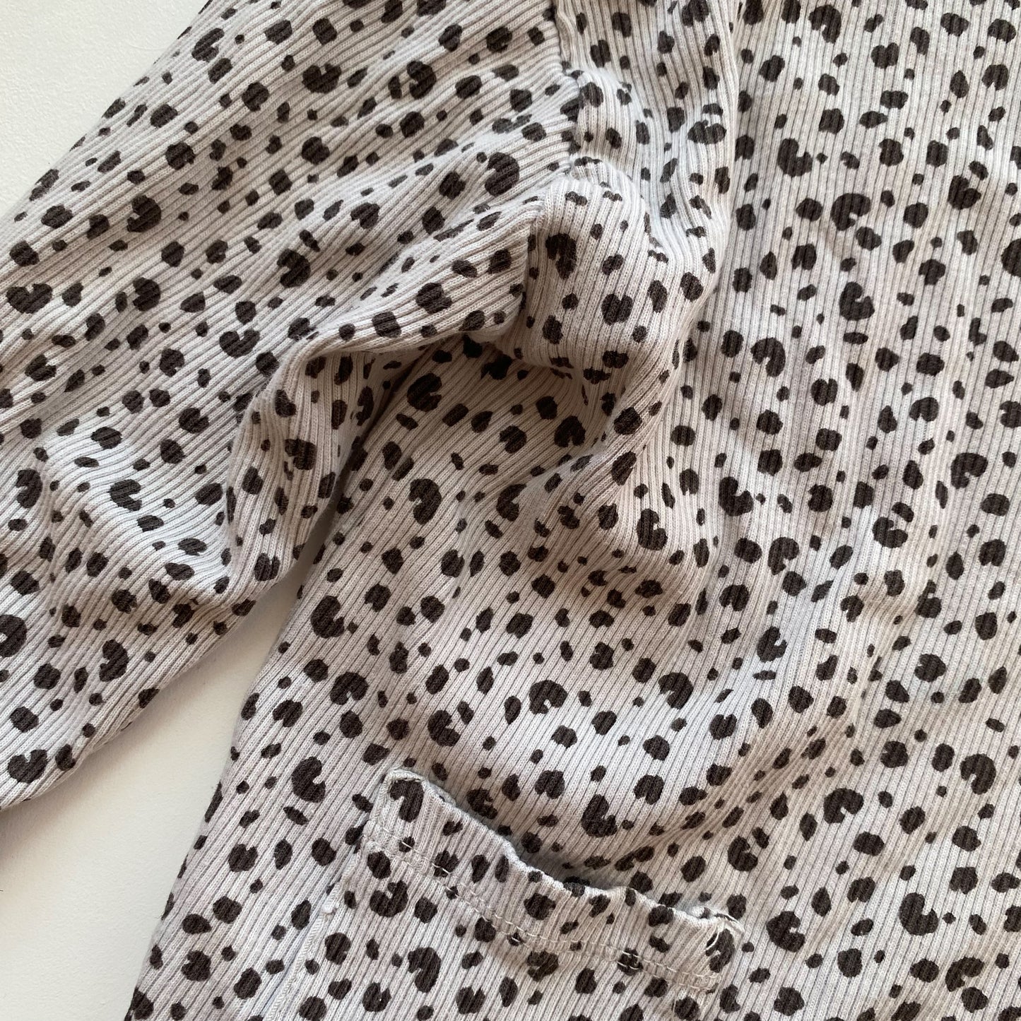 Cheetah Print Shirt w/ Front Pocket (4-5Y)
