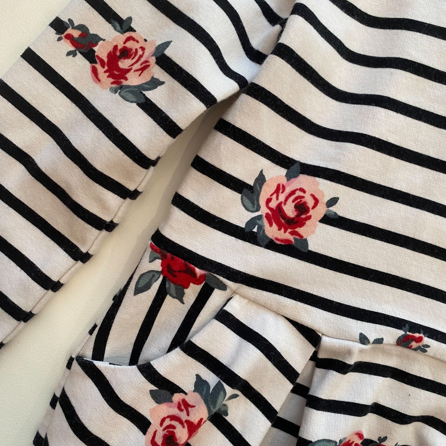 Striped Floral Dress (4-6Y)