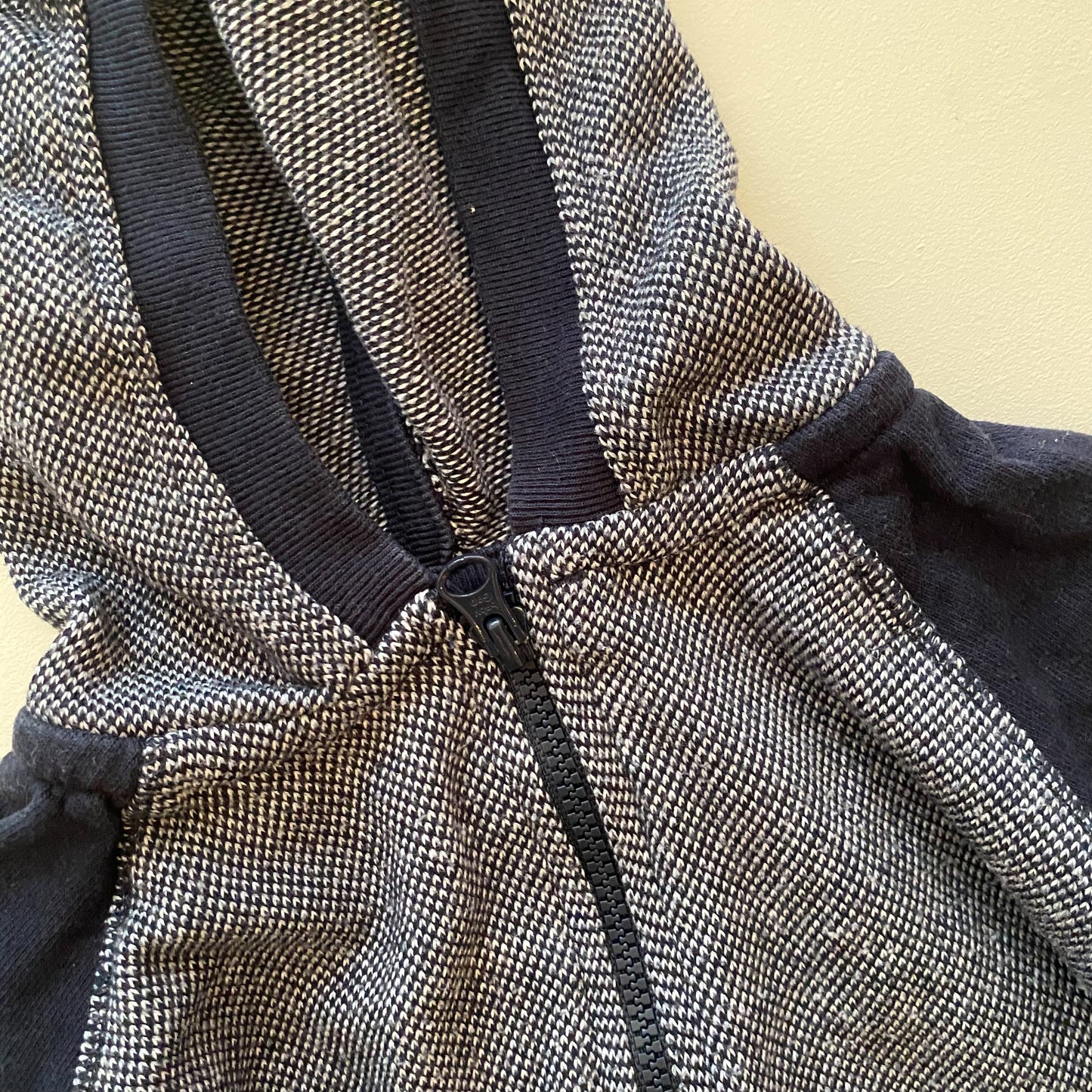 Navy Zip Hoodie (3-6M)