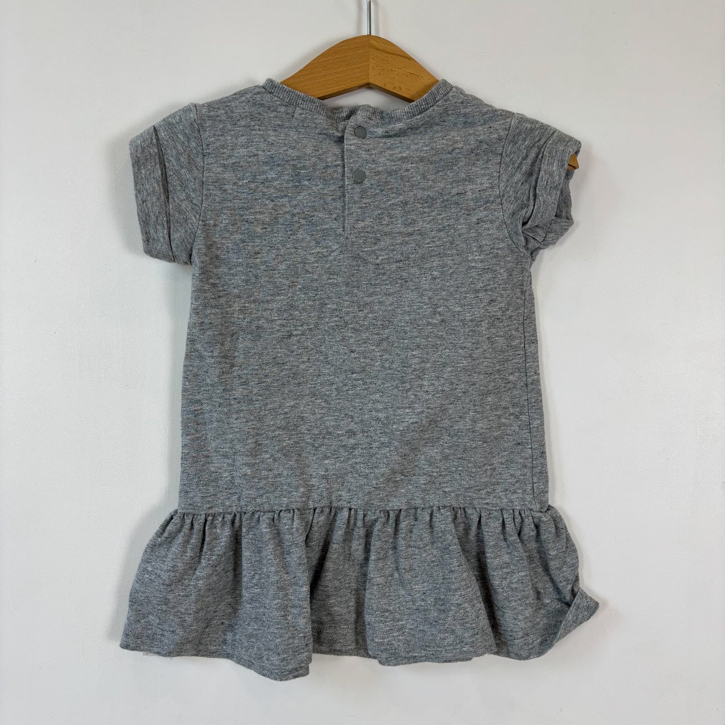 Grey Pocket Dress (12-18M)