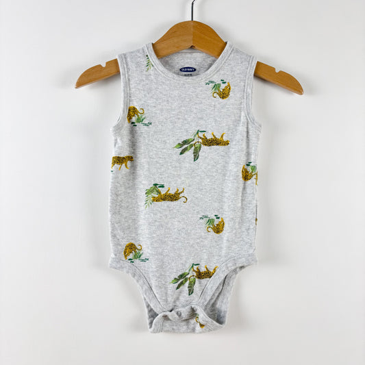 Leopard Sleeveless Bodysuit (12-18M)