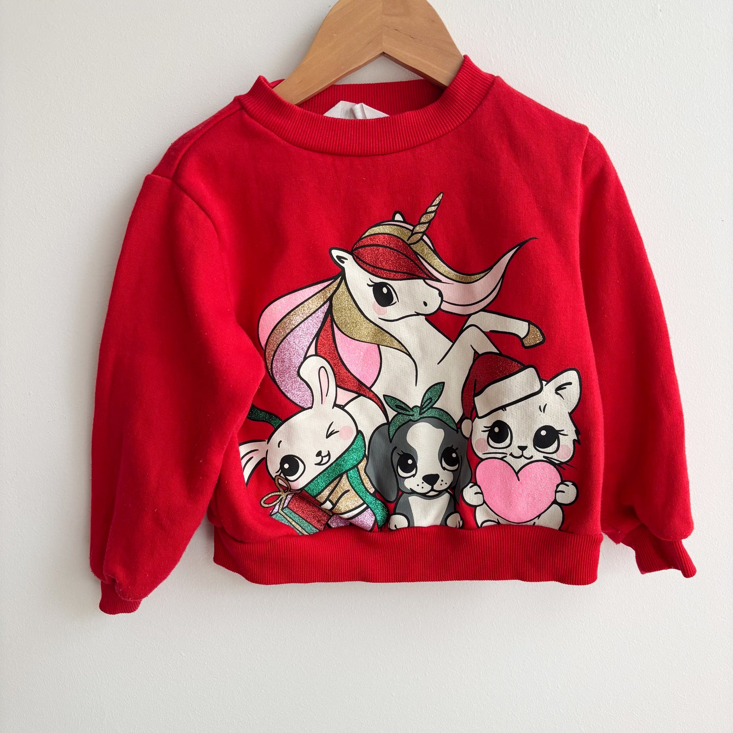 Holiday Animal Sweatshirt (2T)