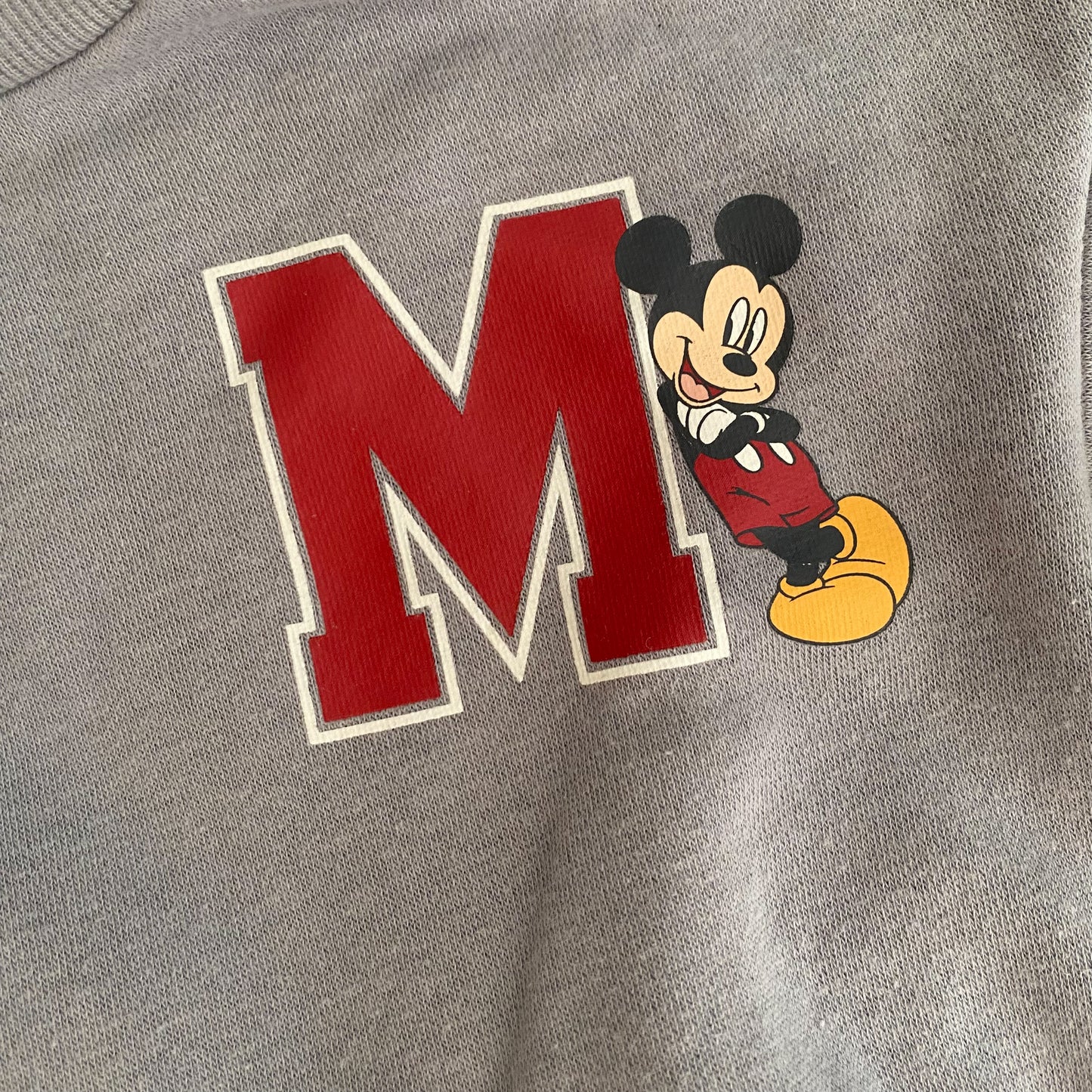 Grey Letter Sweatshirt (3-6M)