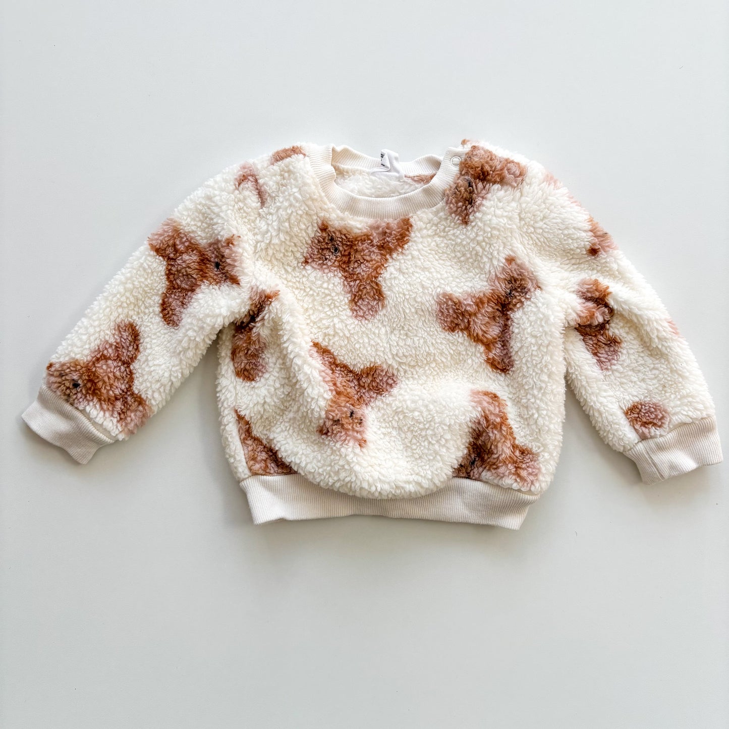 Fuzzy Fleece Crewneck (3-6M)