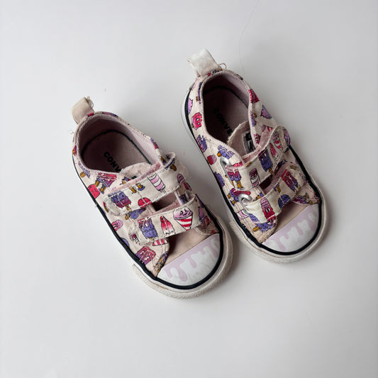 Popsicle Print Velcro Sneakers (5C)