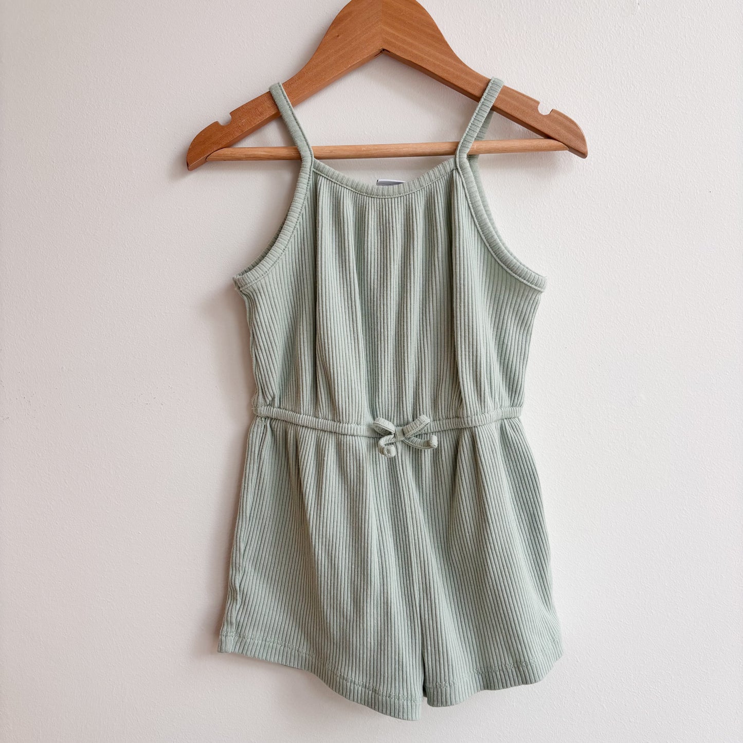 Mint Green Ribbed Romper (18-24M)