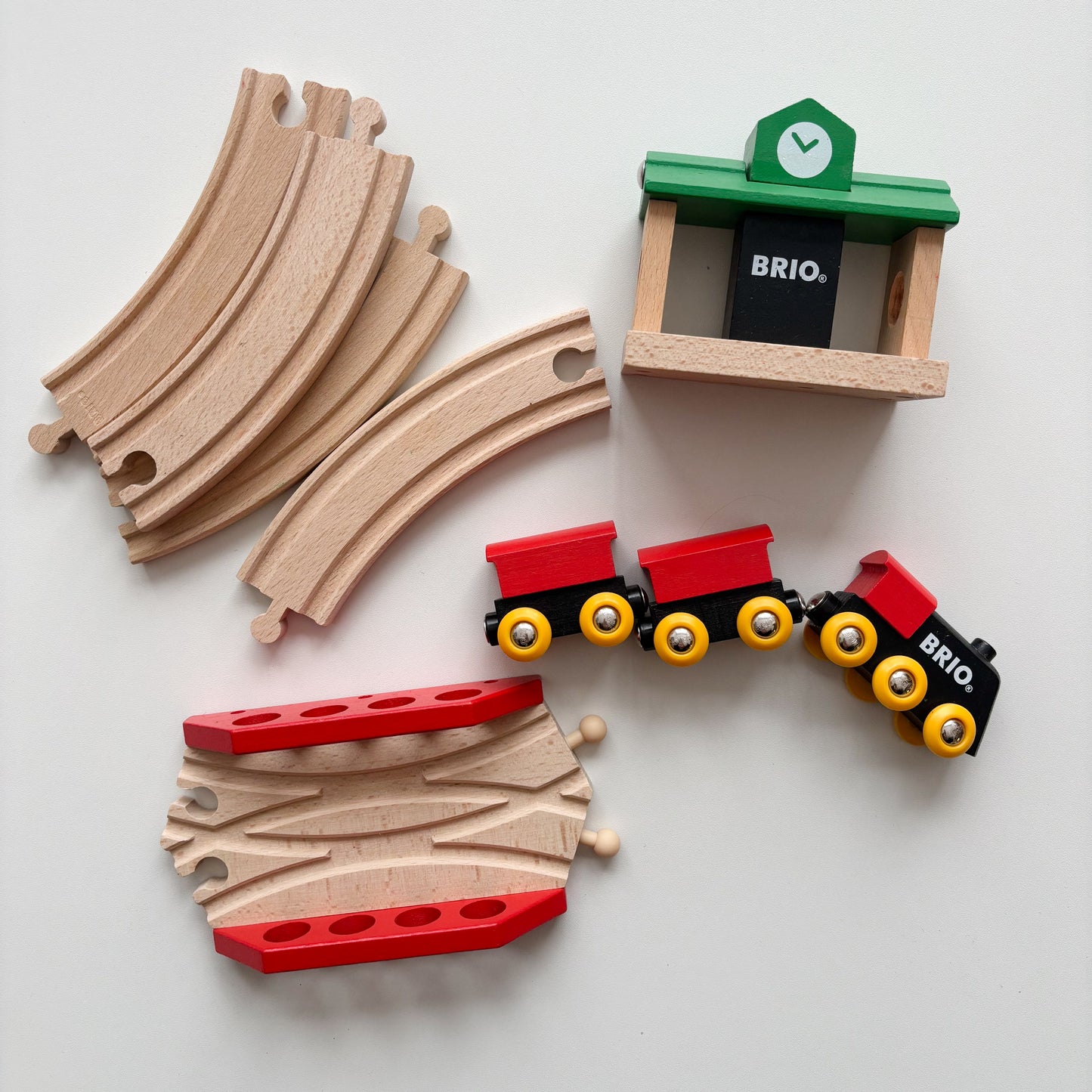 Wooden Train Set