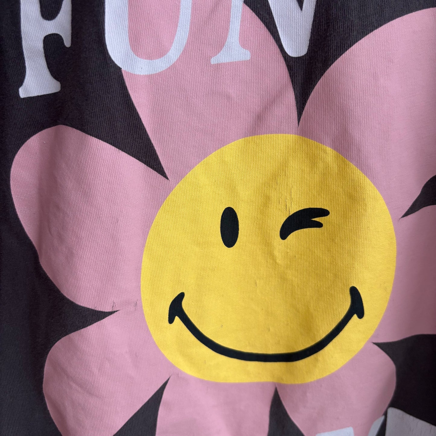 Chocolate Brown Graphic Long Sleeve (11-12Y)