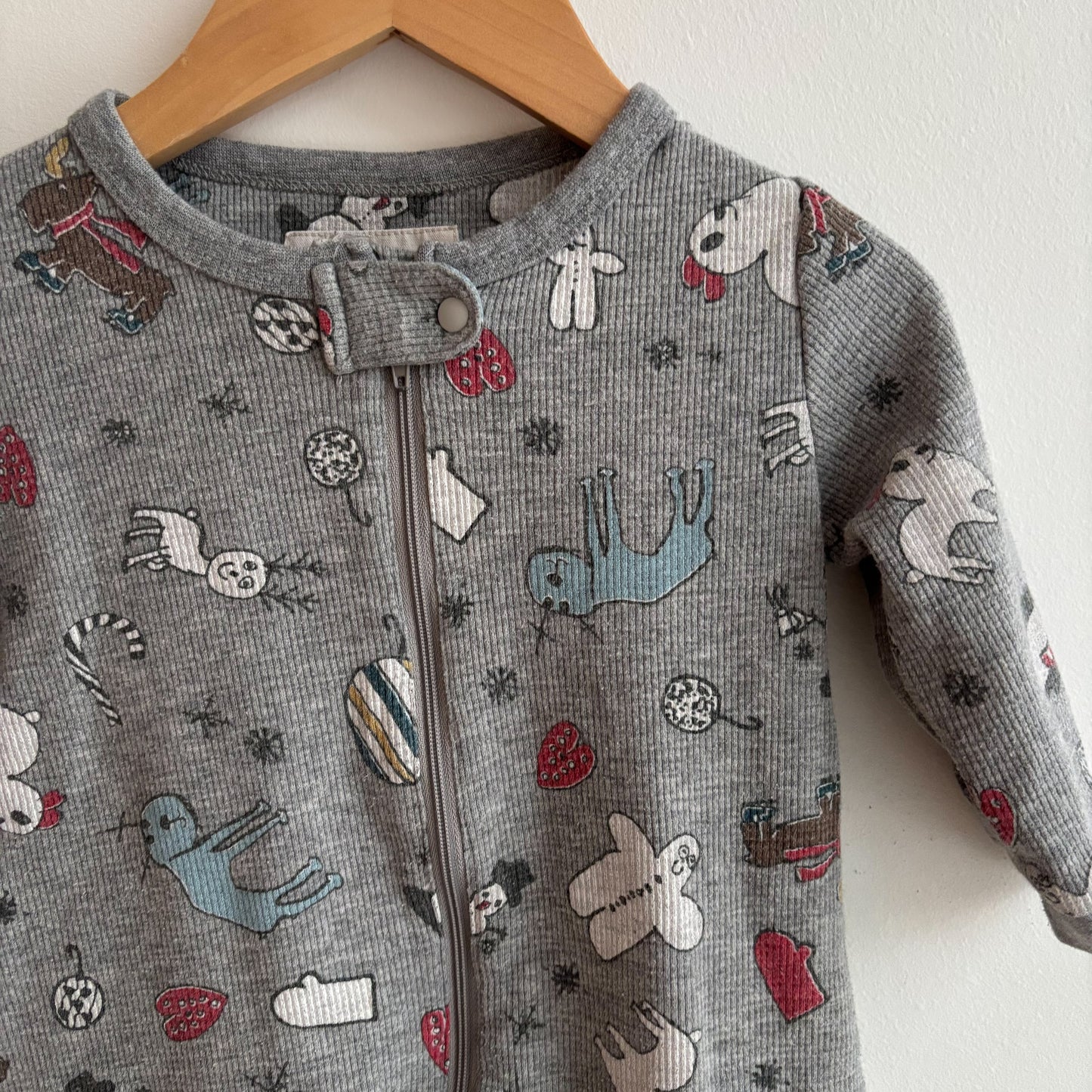 Waffle Holiday Sleeper (12-18M)