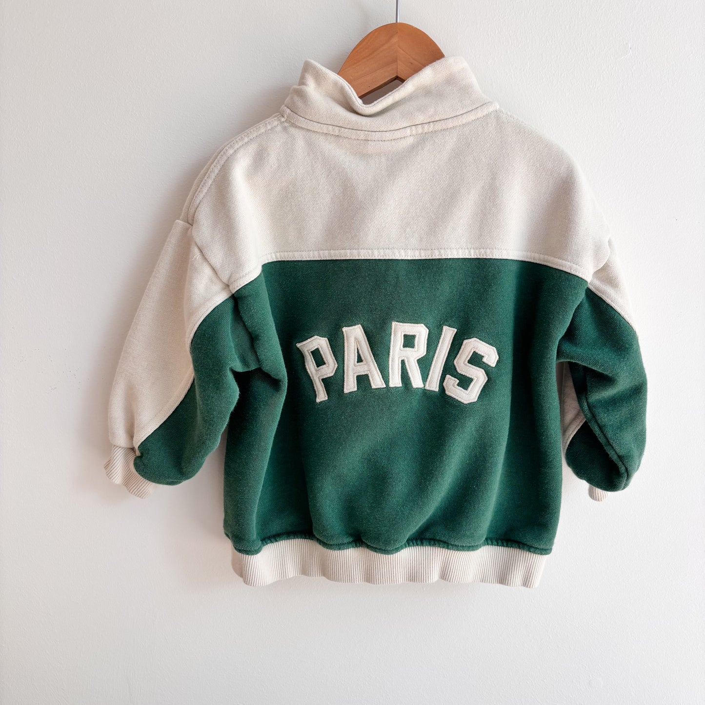 Paris Zip Sweatshirt (3T)