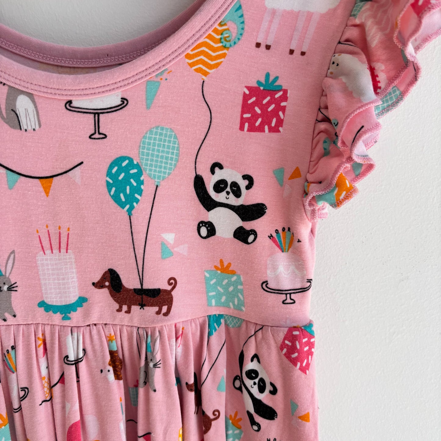 Birthday Bamboo Dress (6Y)