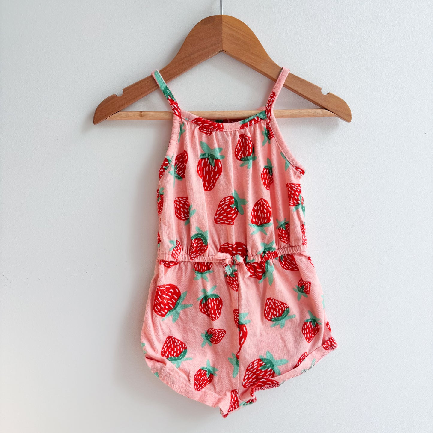 Strawberry Romper (12-18M)