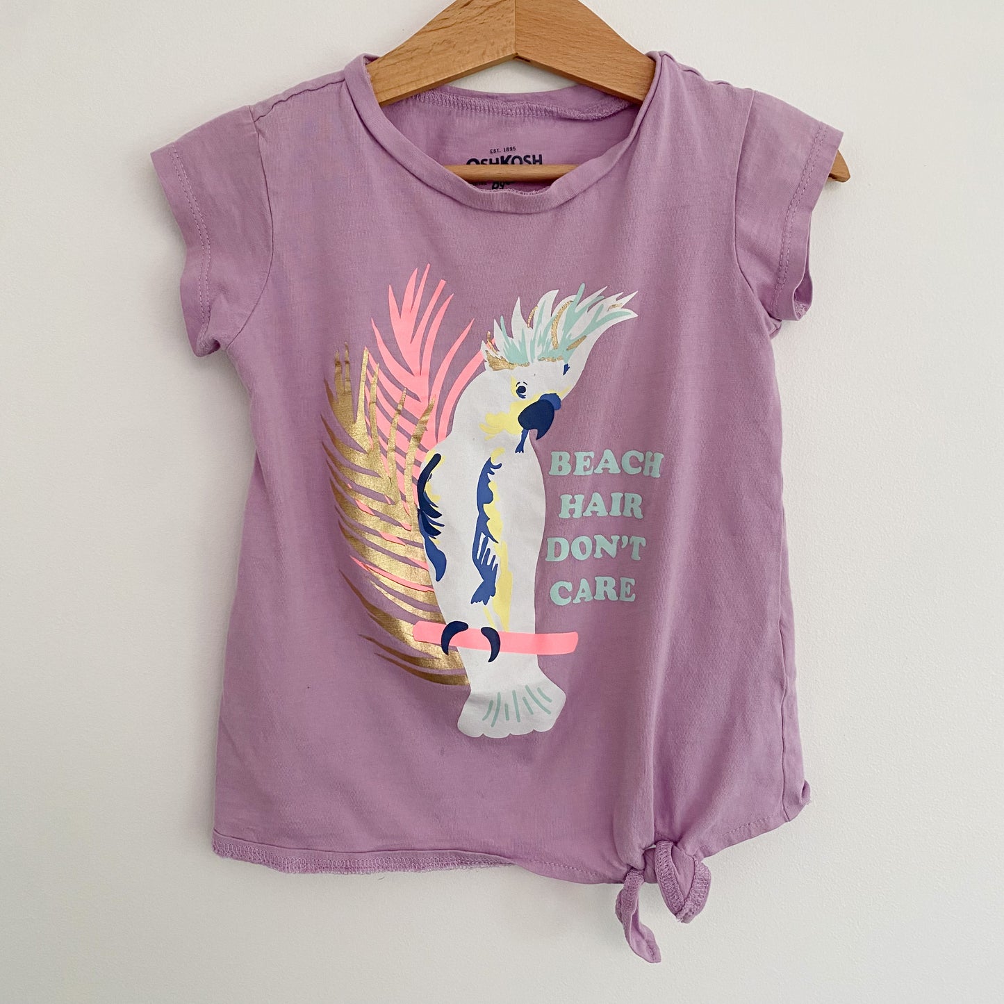 Purple Graphic Tee (2T)