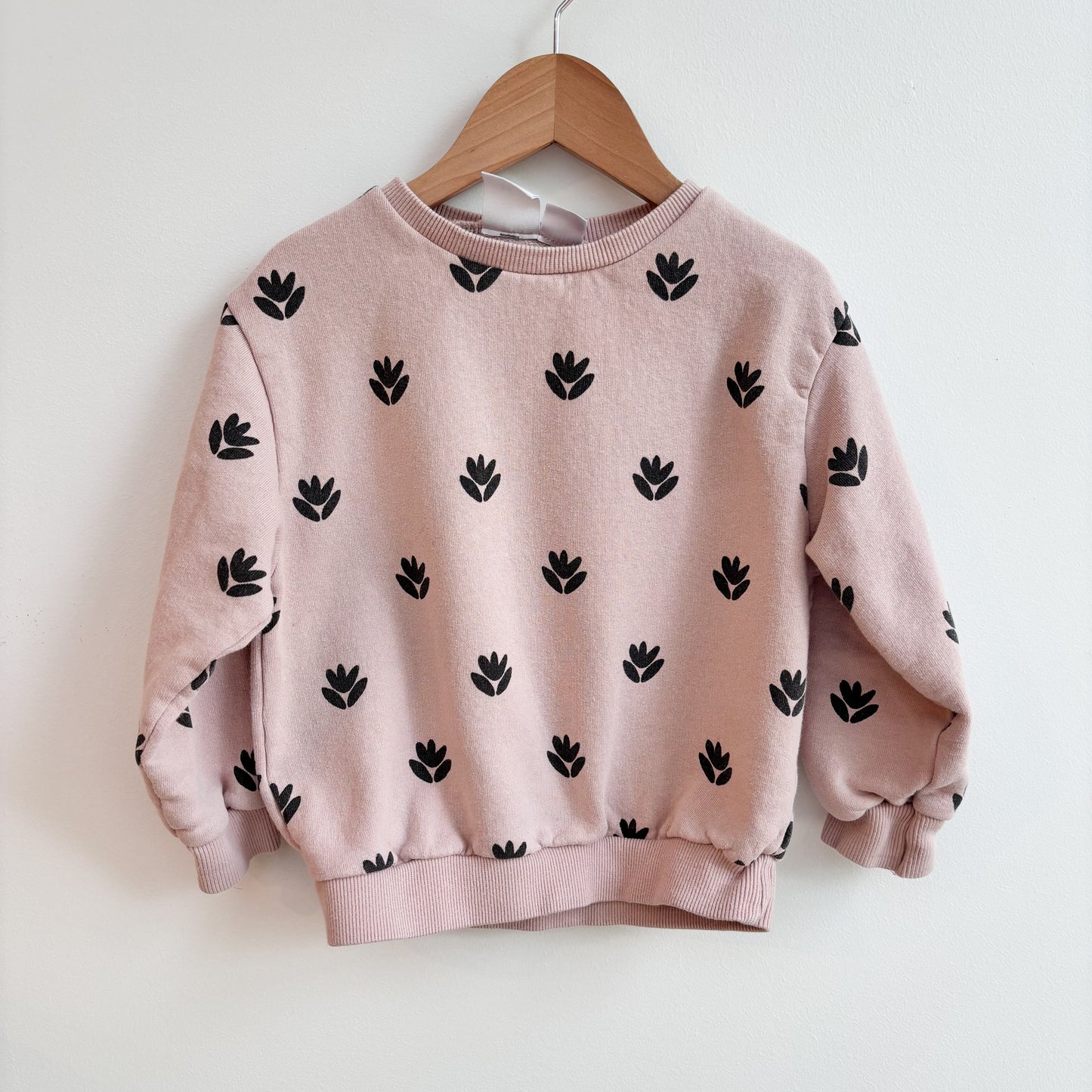 Pink Floral Sweatshirt (3T)